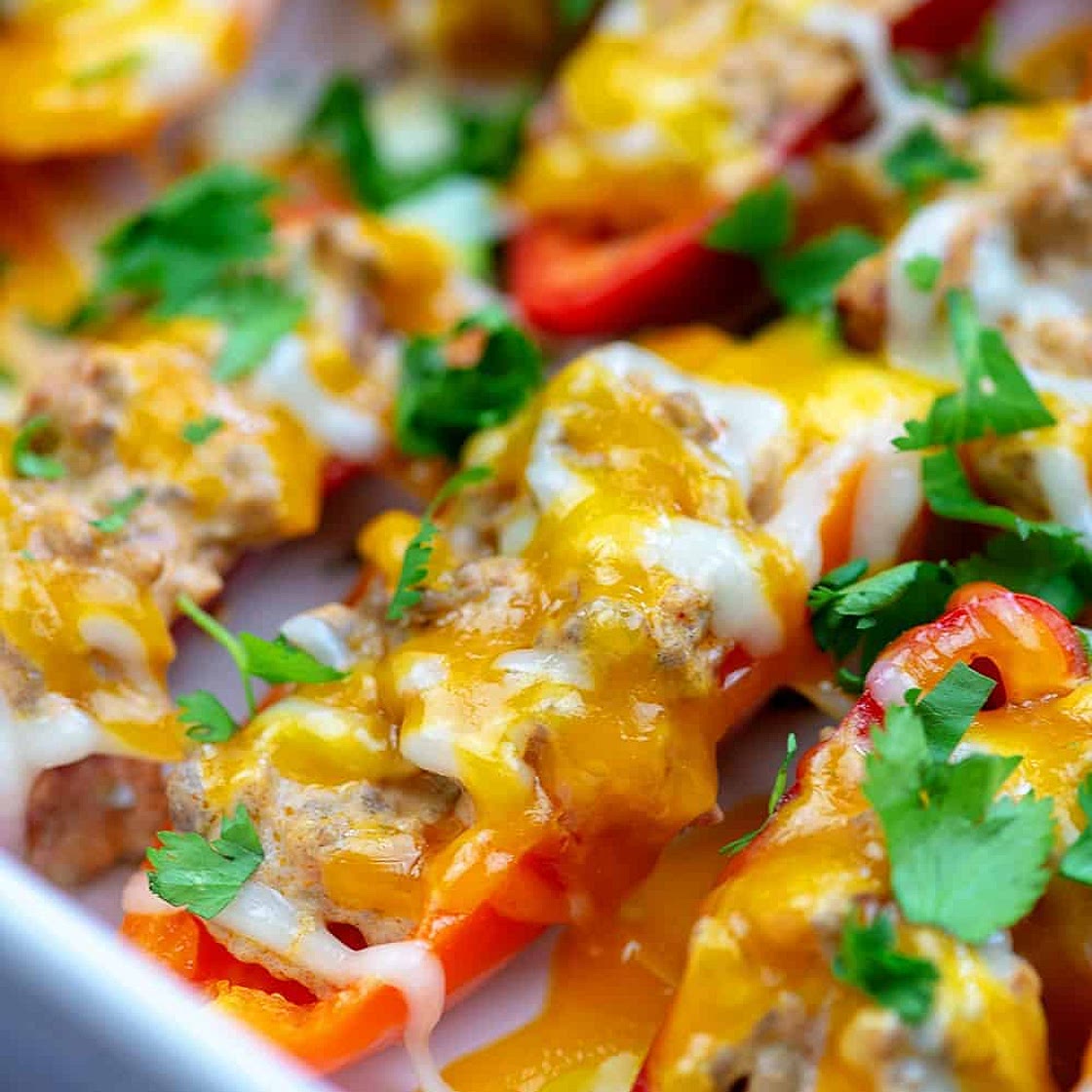 Taco Stuffed Mini Peppers