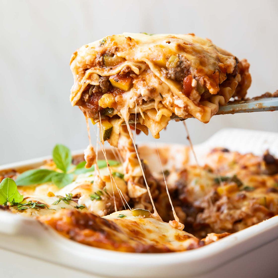 The BEST Easy Healthy Lasagna Recipe