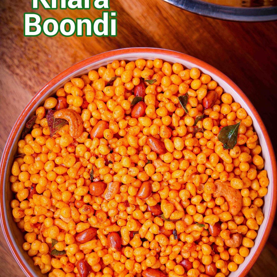 Boondi Recipe | Kara Boondi - Bakery Style
