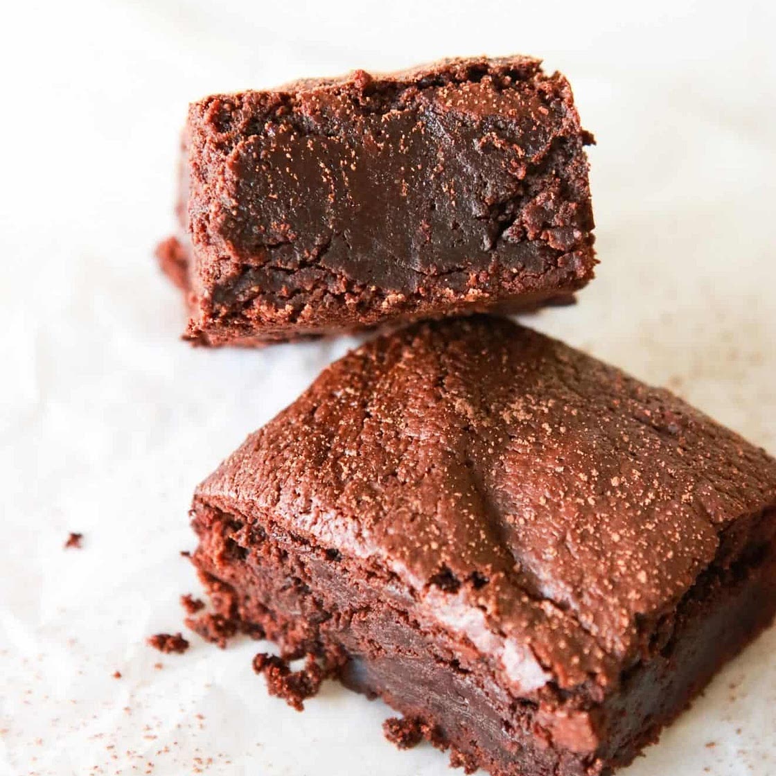 Rich & Fudgey Oat Flour Brownies
