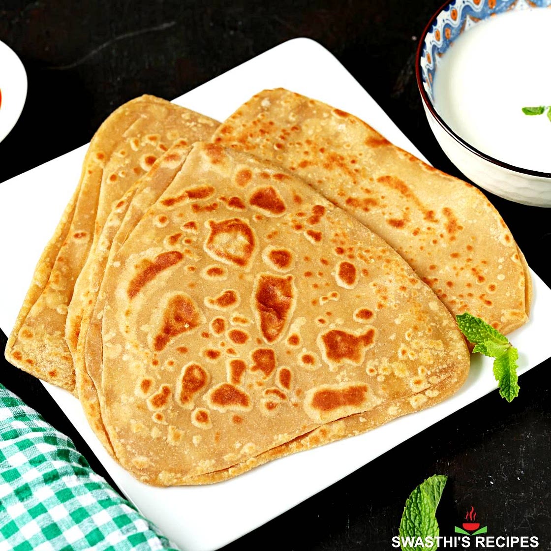 Paratha Recipe (Flaky South Asian Flatbread)