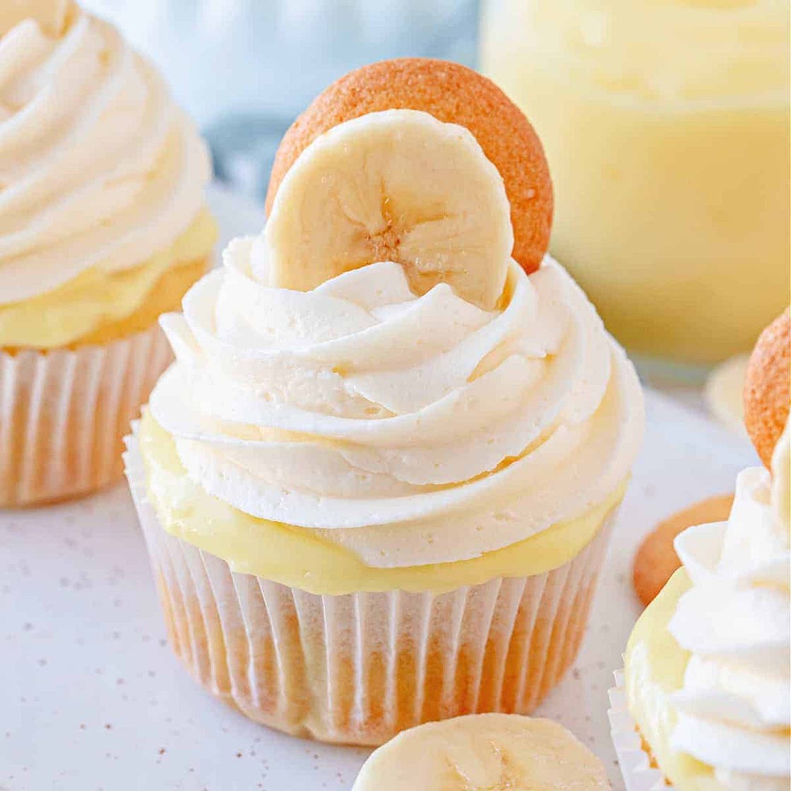 Banana Pudding Cupcakes