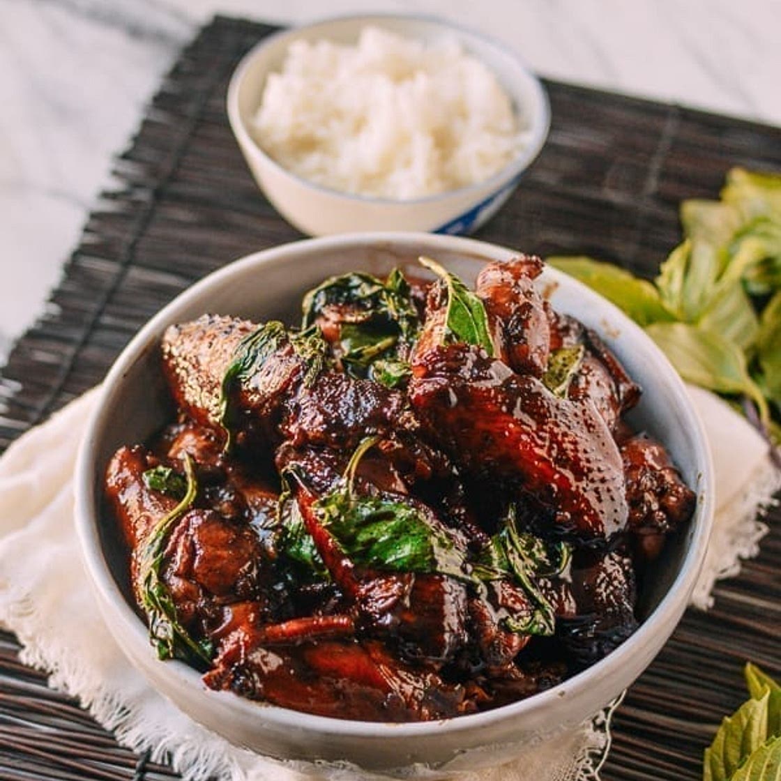 Three Cup Chicken (San Bei Ji)