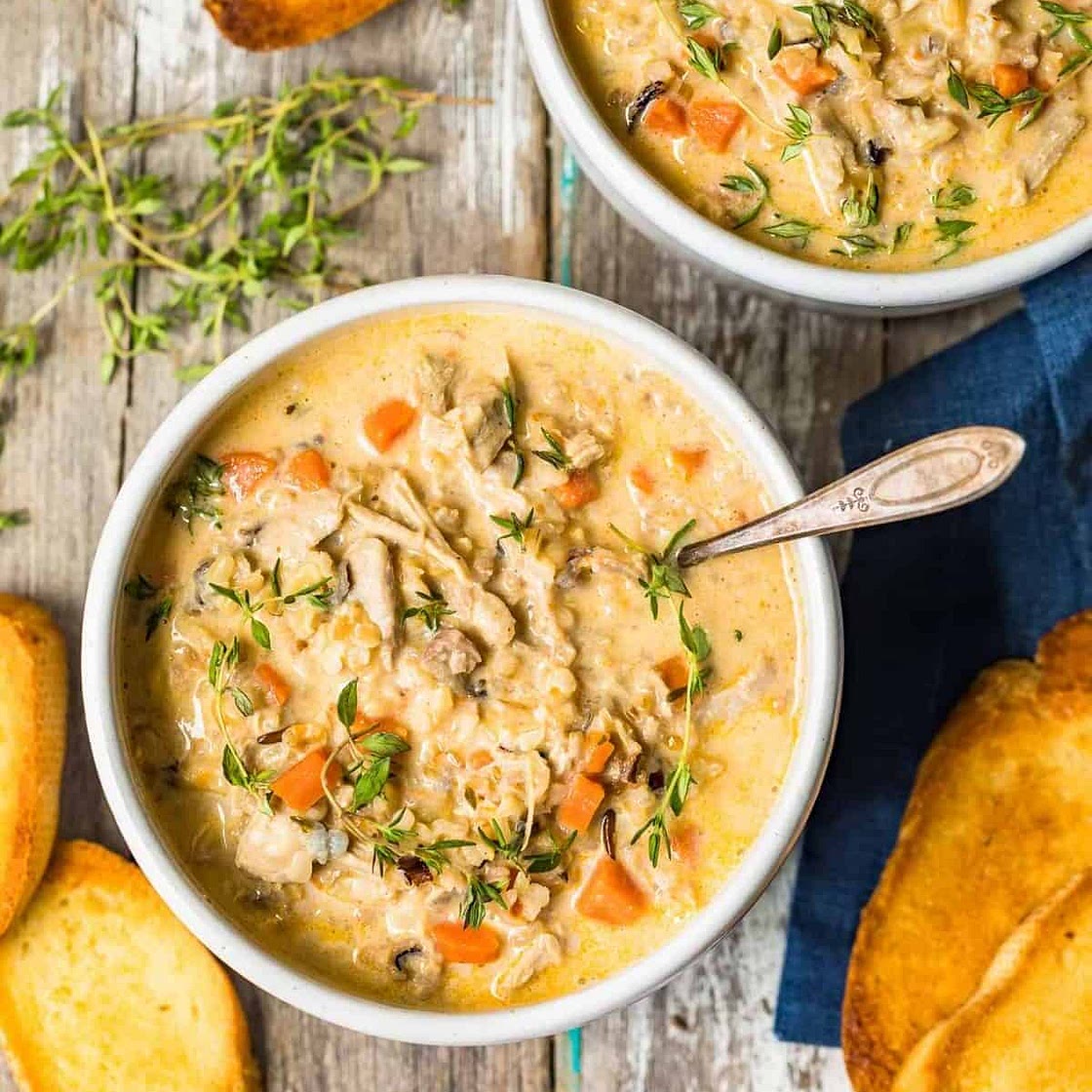 Turkey Wild Rice Soup Recipe