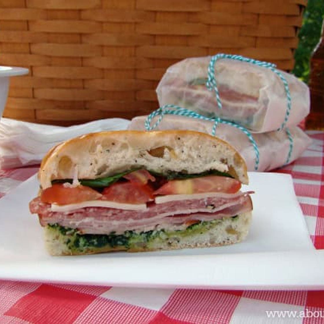 Italian-Inspired Ciabatta Sandwiches