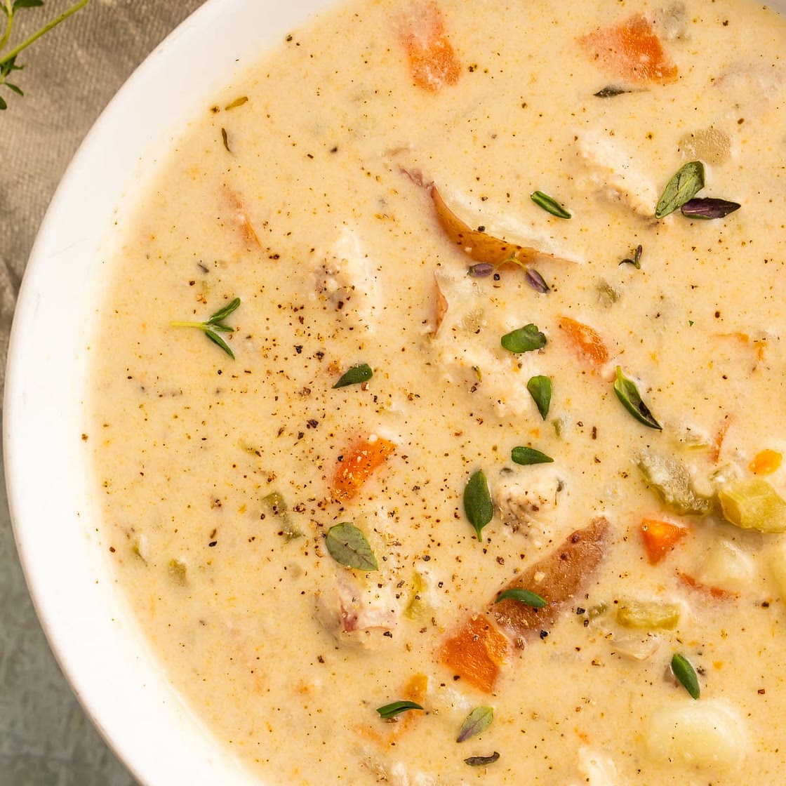 Instant Pot Chicken Pot Pie Soup