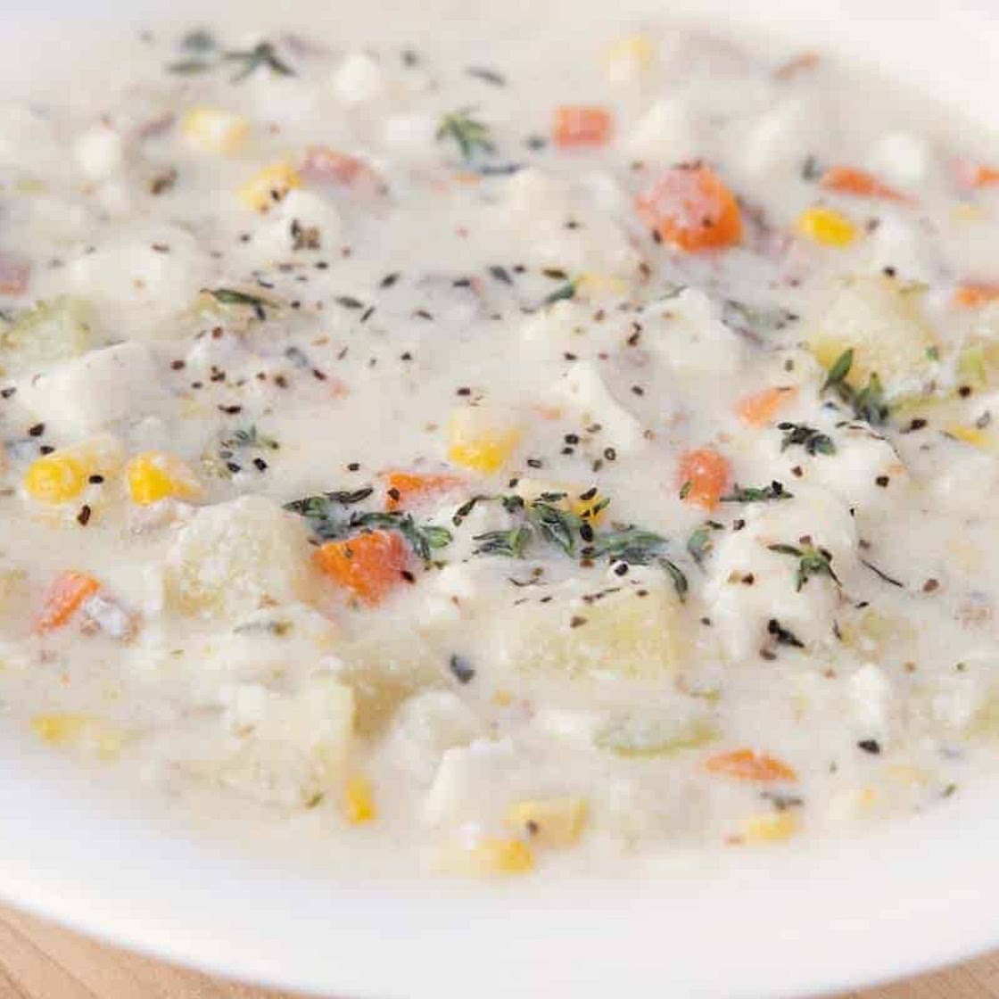 Restaurant Style New England Fish Chowder