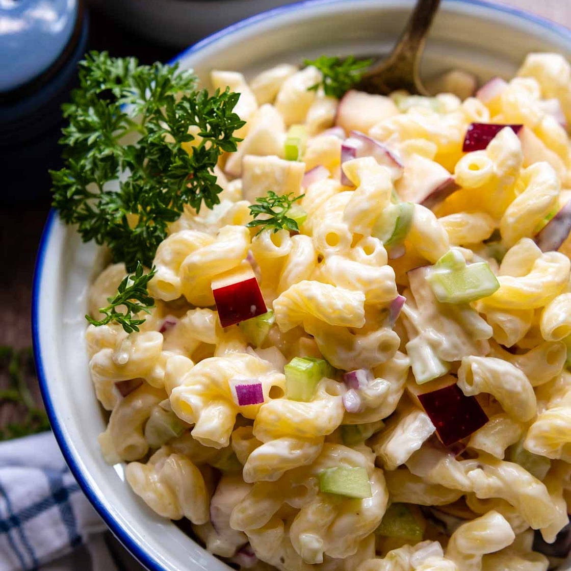 Creamy Gluten-Free Macaroni Salad (Easy Tips)