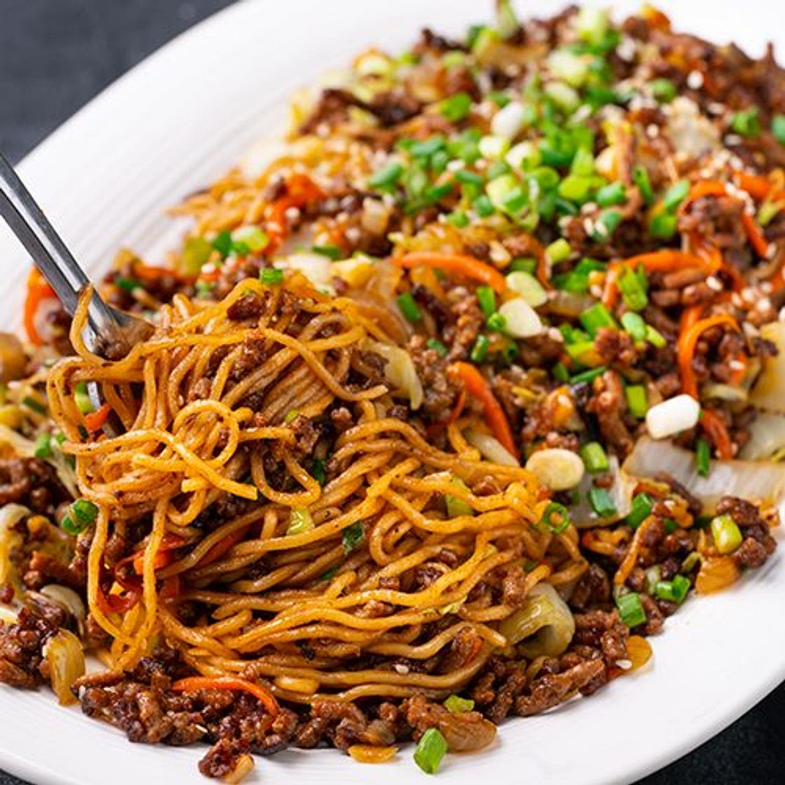 Hoisin Beef Noodles | Marion's Kitchen