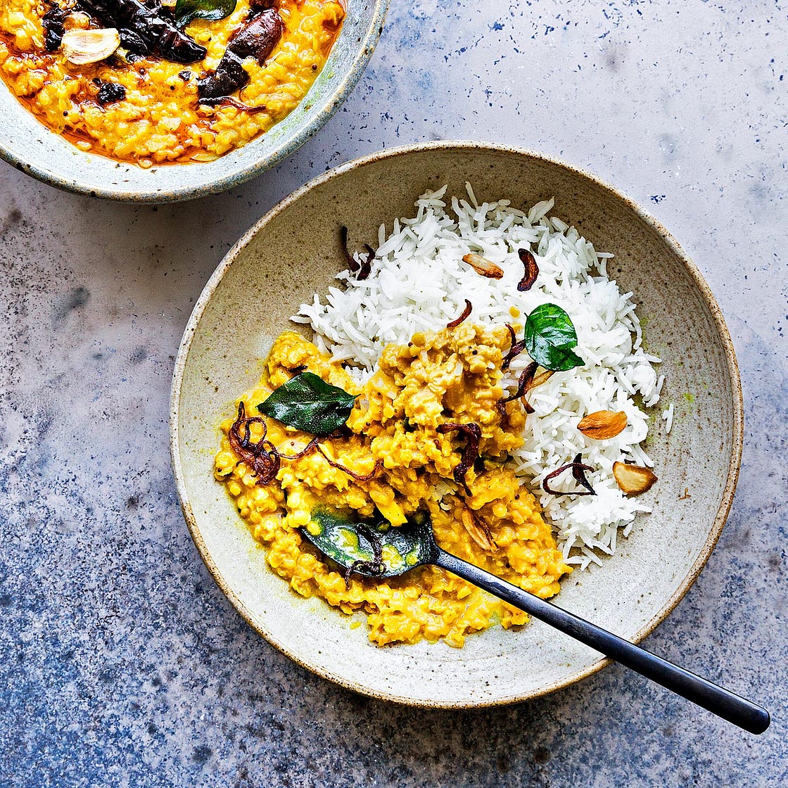 Kolamba’s parippu (lentil curry)