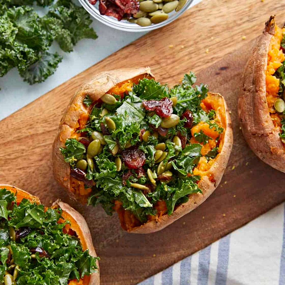 Stuffed Sweet Potatoes