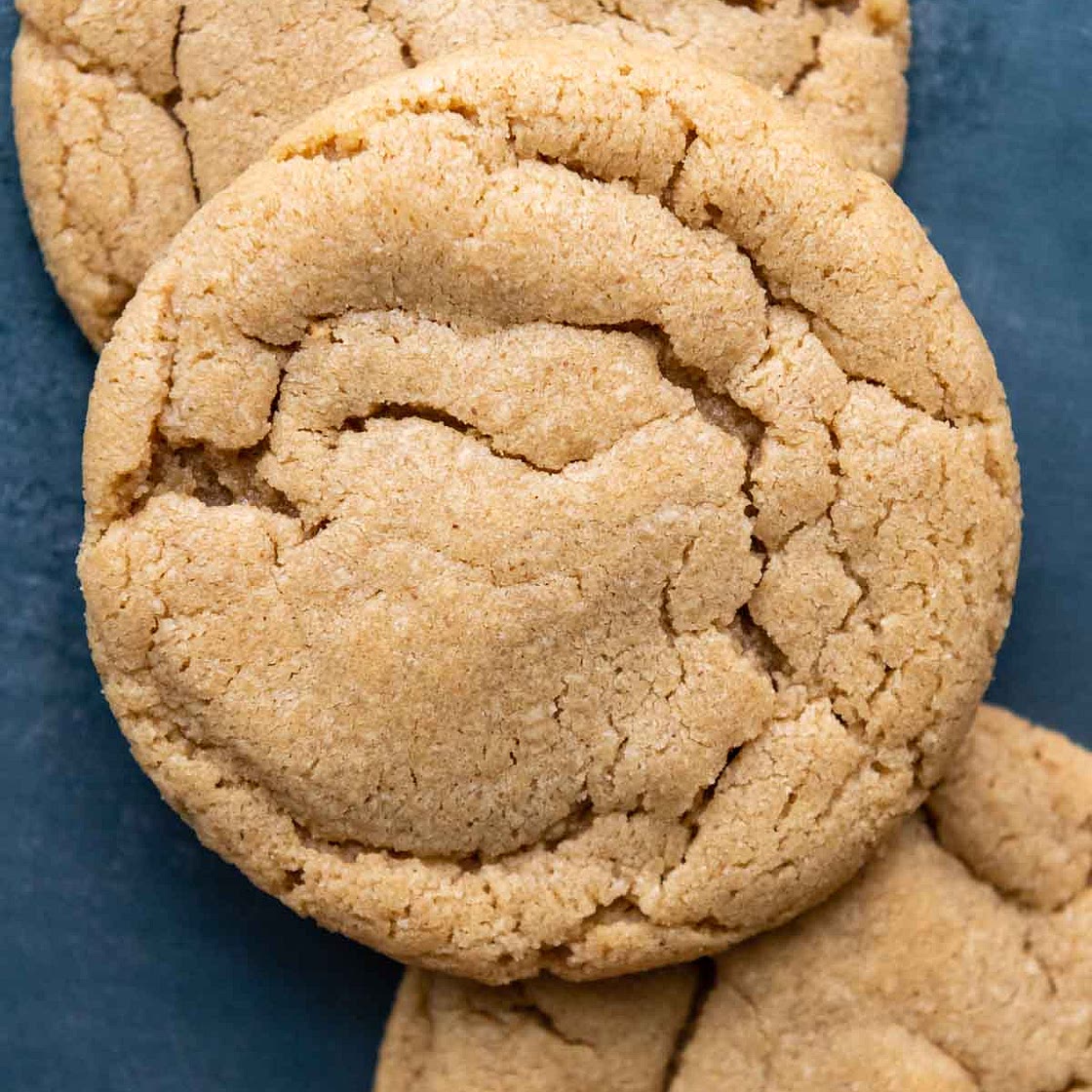 Chewy Gluten-Free Peanut Butter Cookies with GF Flour