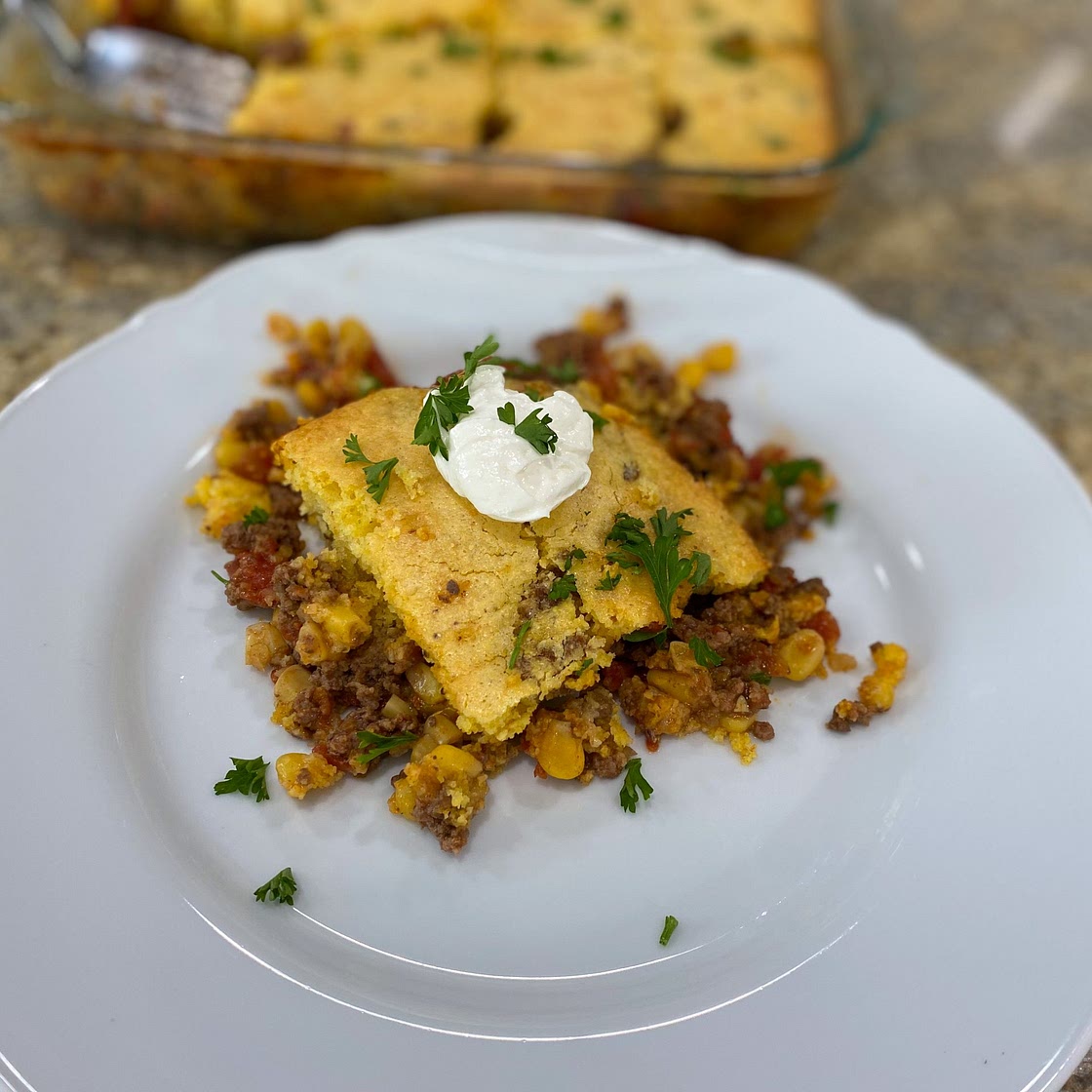 Mexican Cornbread Casserole