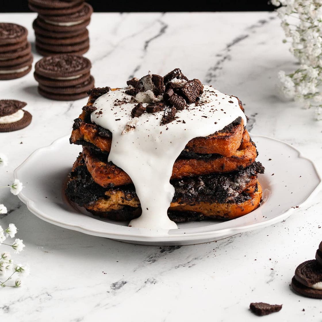 Epic 20-Minute Oreo French Toast