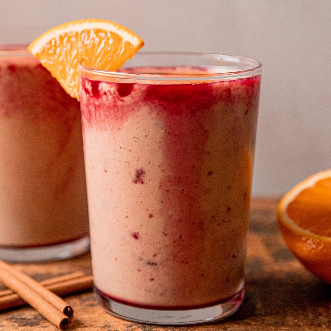 Orange Cranberry Smoothie (Vegan)