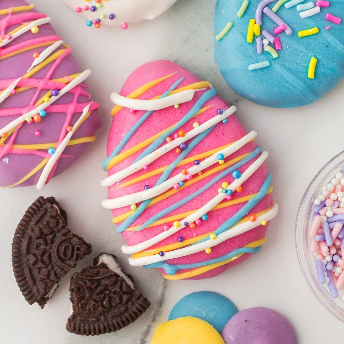 Easter Egg Oreo Truffles