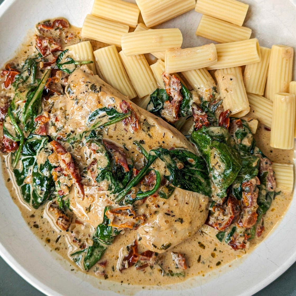 Baked Tuscan Chicken