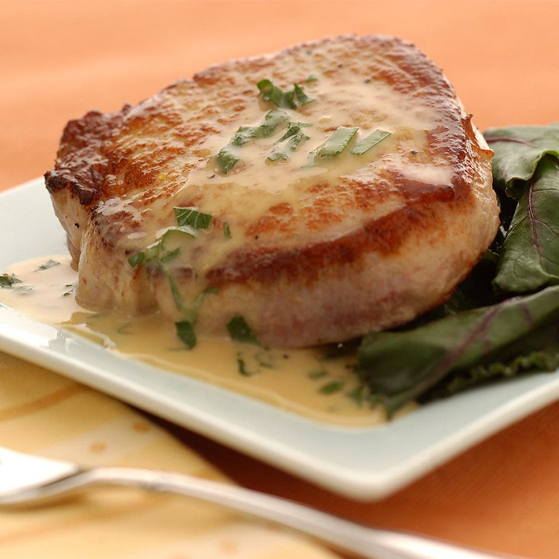 25-Minute Pork Diane