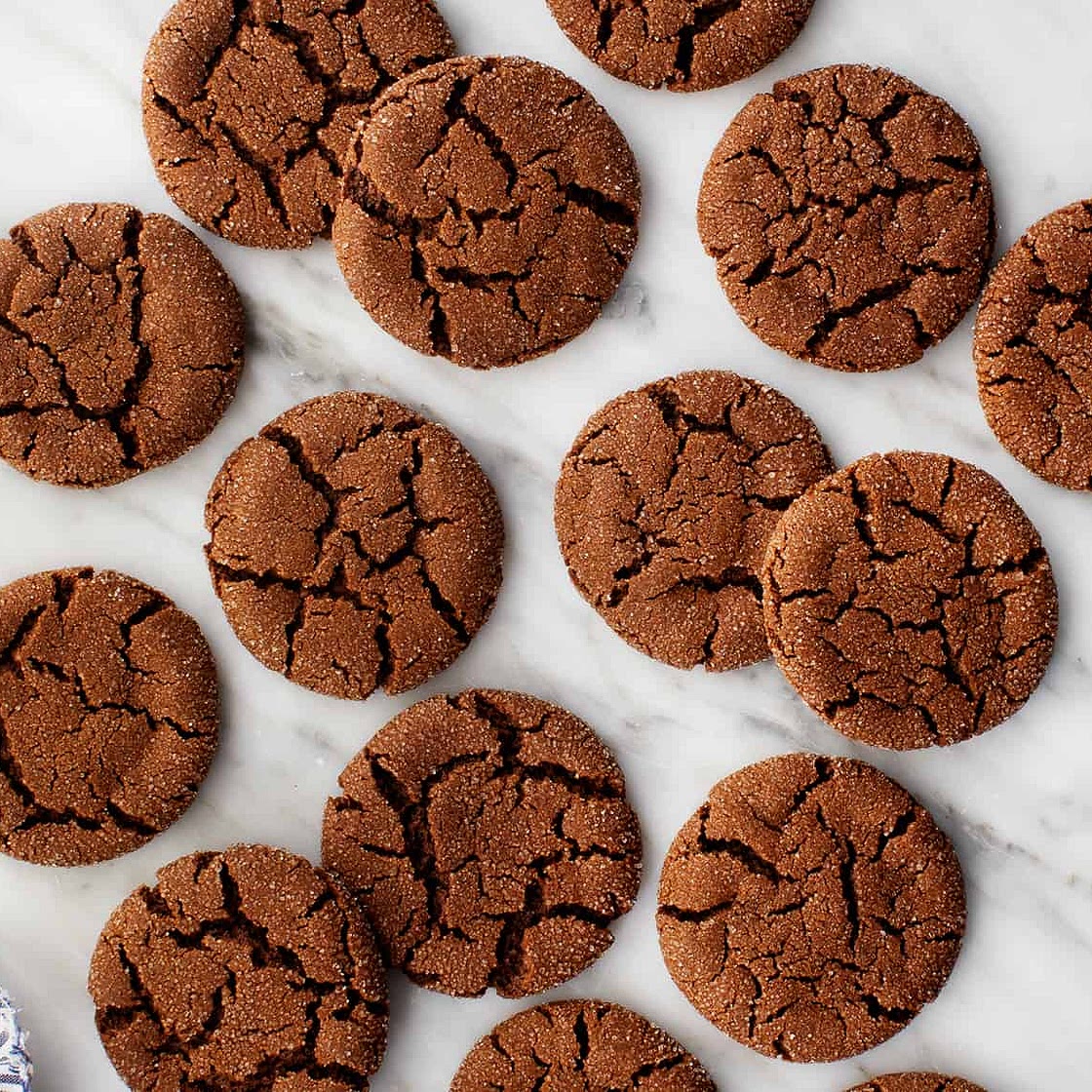 Chewy Molasses Cookies