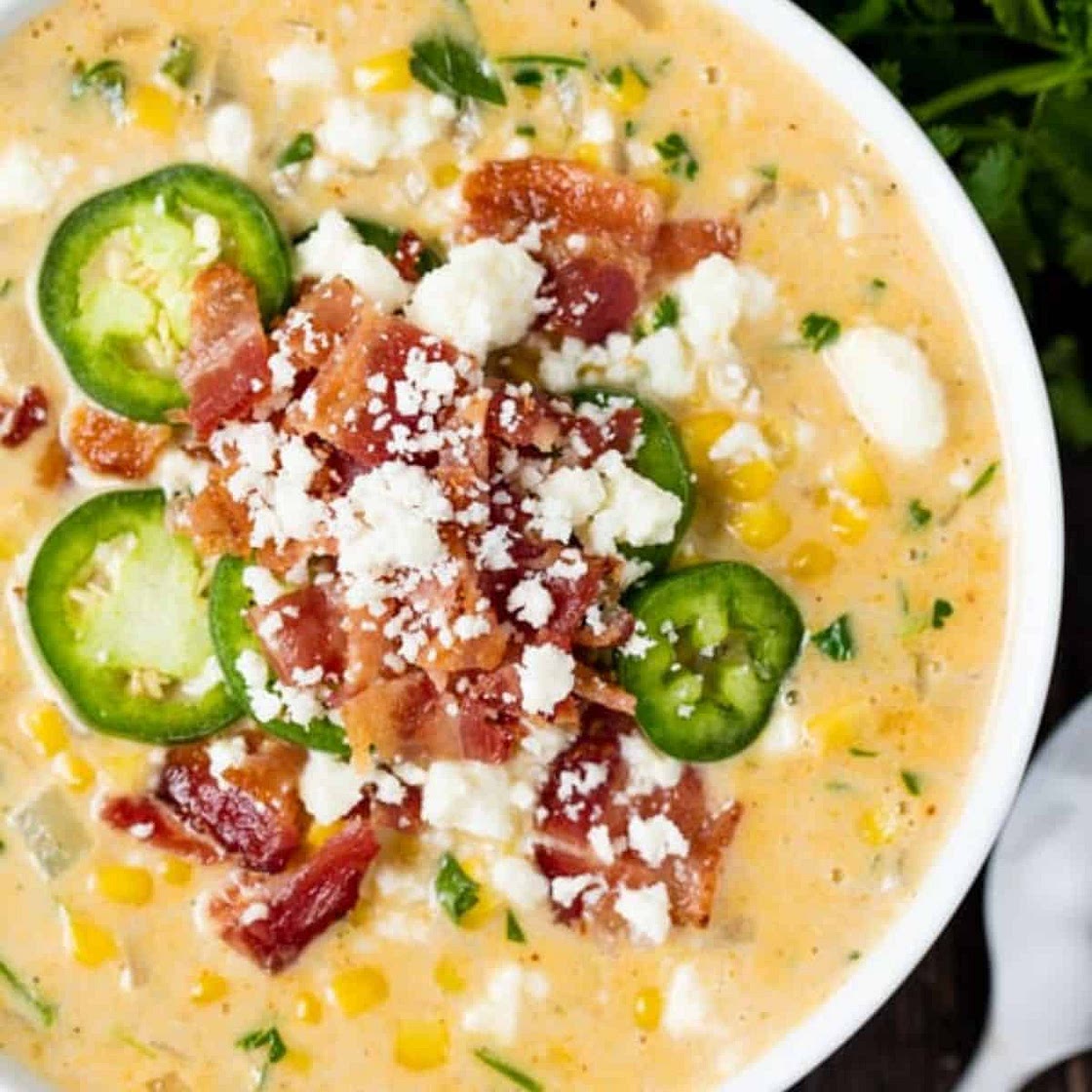 Mexican Street Corn Soup