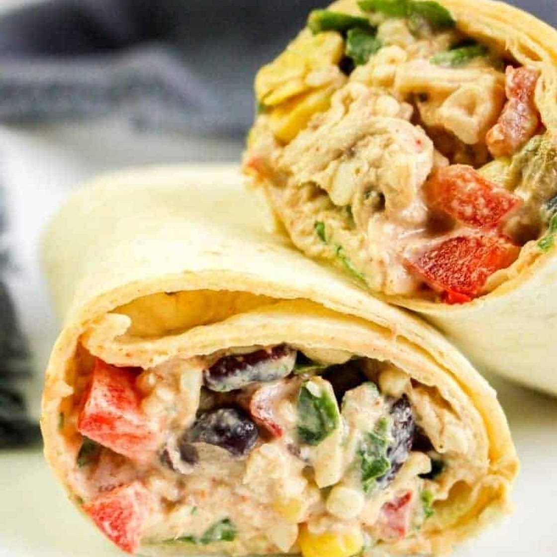 Easy Southwest Chicken Wrap