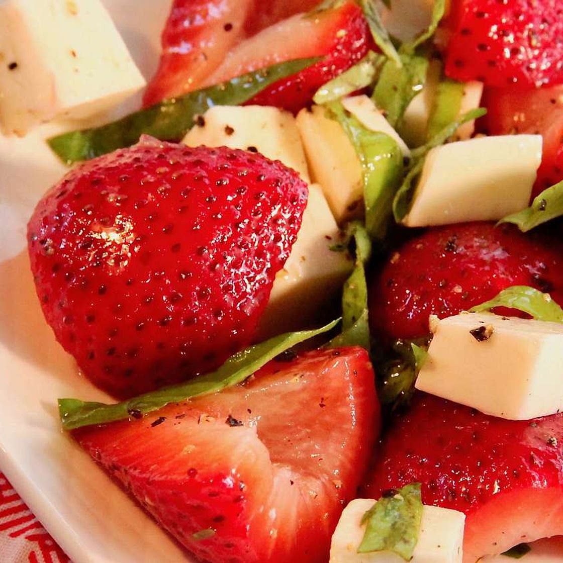 Strawberry Caprese Salad
