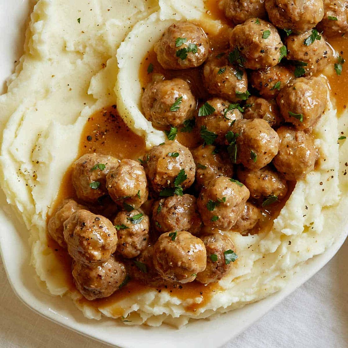 Mini Swedish Meatballs