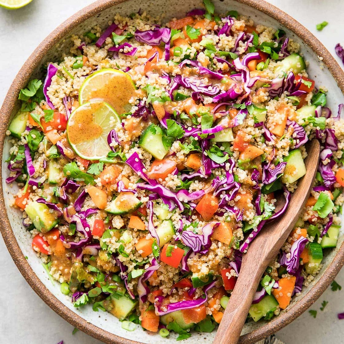 CRUNCHY THAI QUINOA SALAD