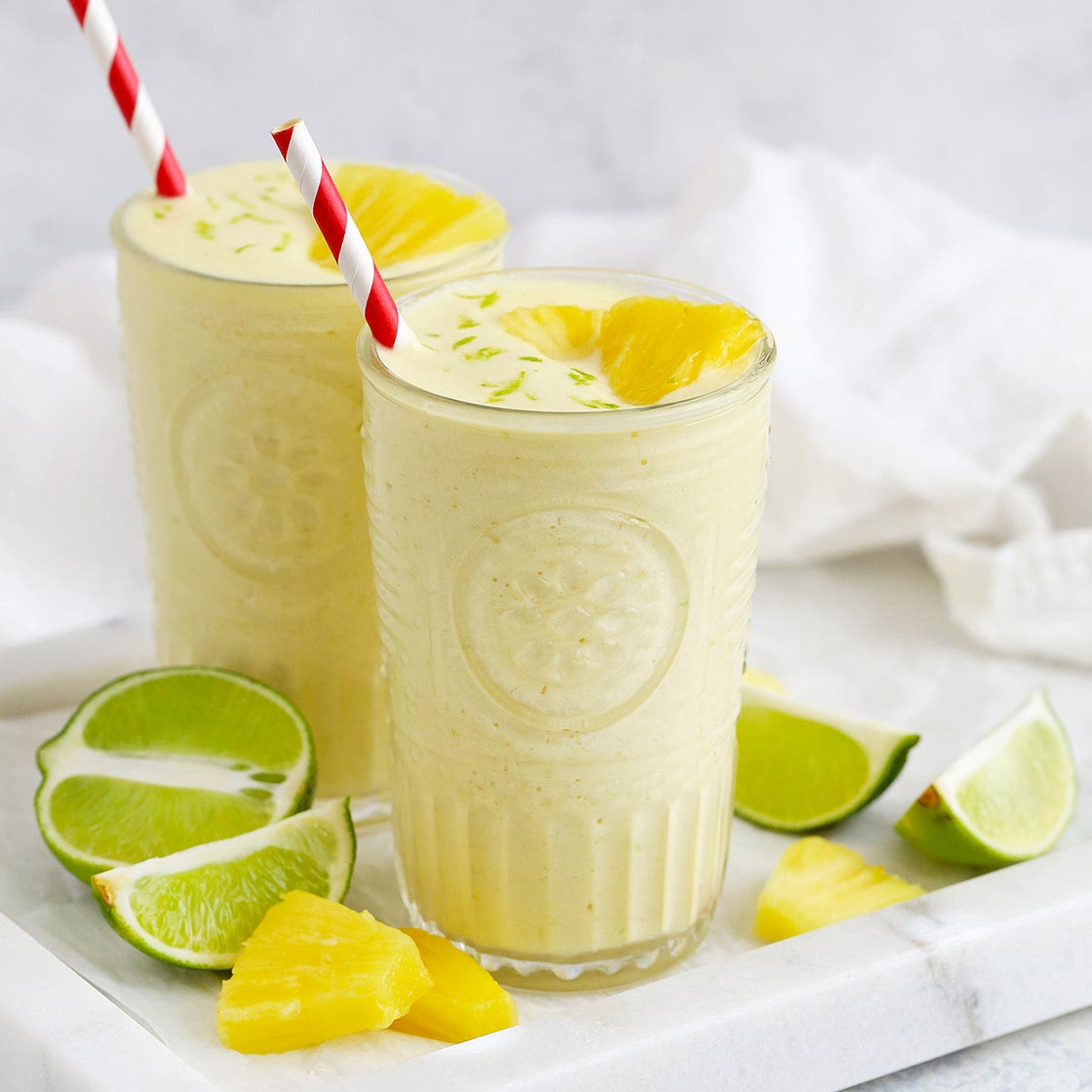 Pineapple Coconut Lime Smoothie