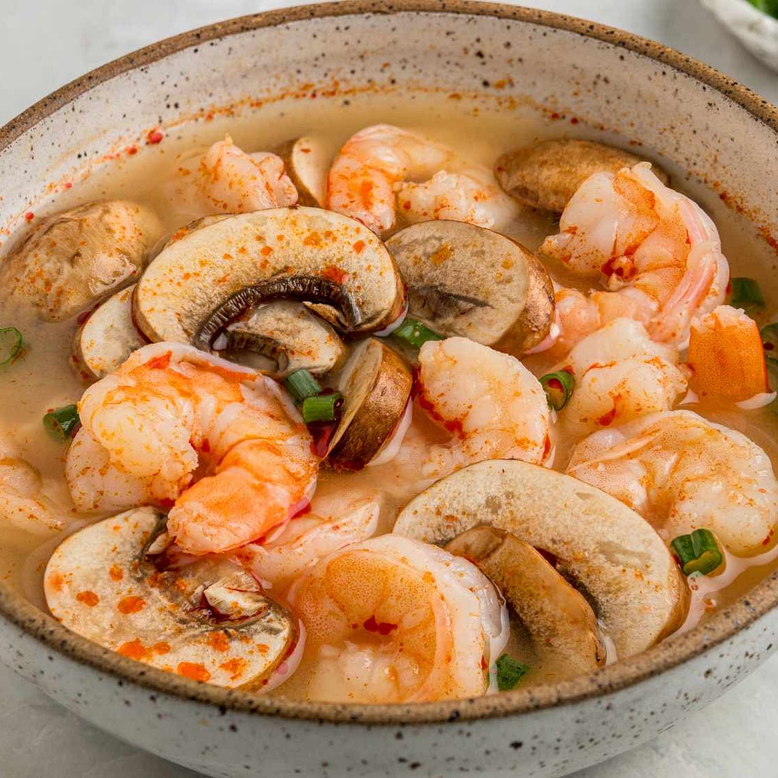 Homemade Tom Yum Soup