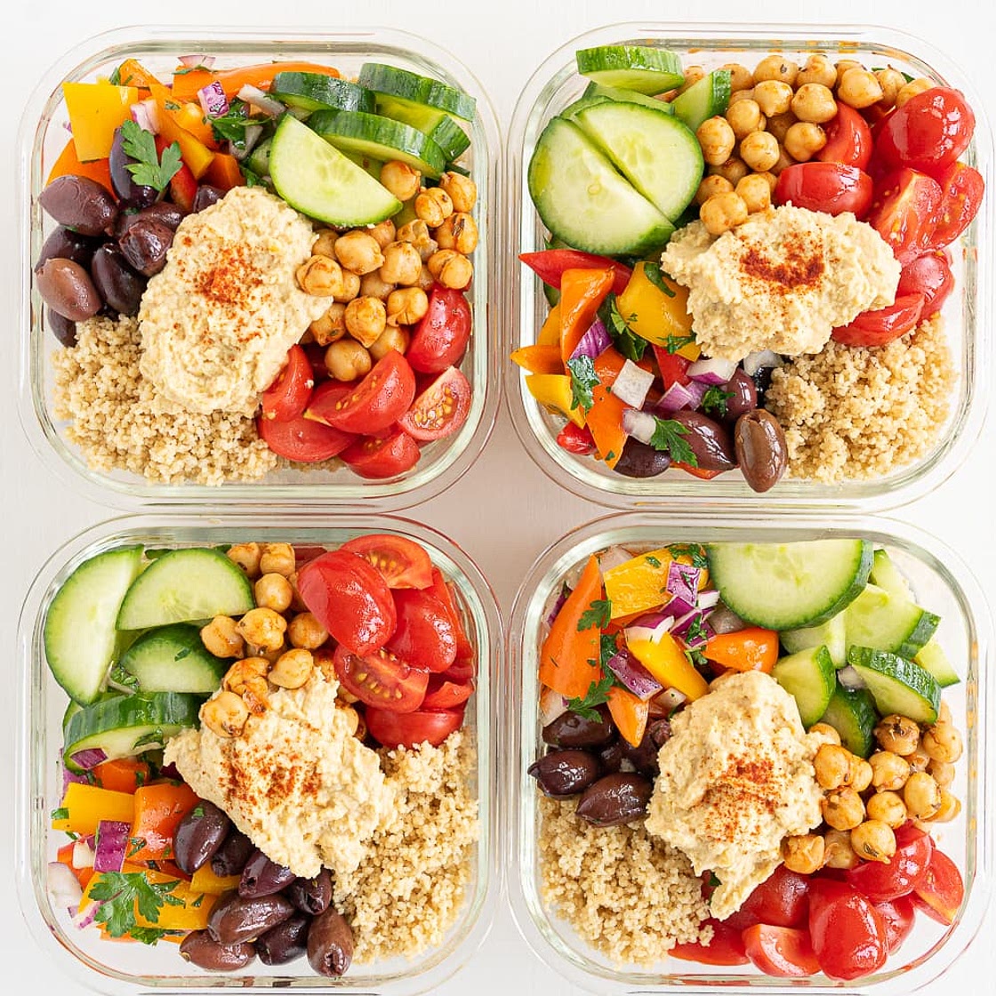 Mediterranean Lunch Box (Meal Prep)