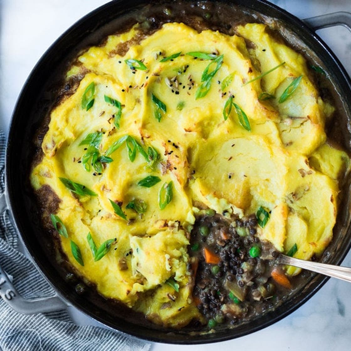 Indian Vegetarian Shepherds Pie