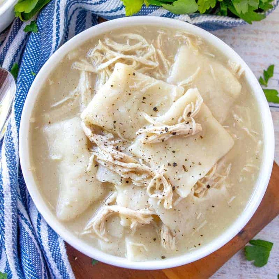Old-Fashioned Chicken and Dumplings