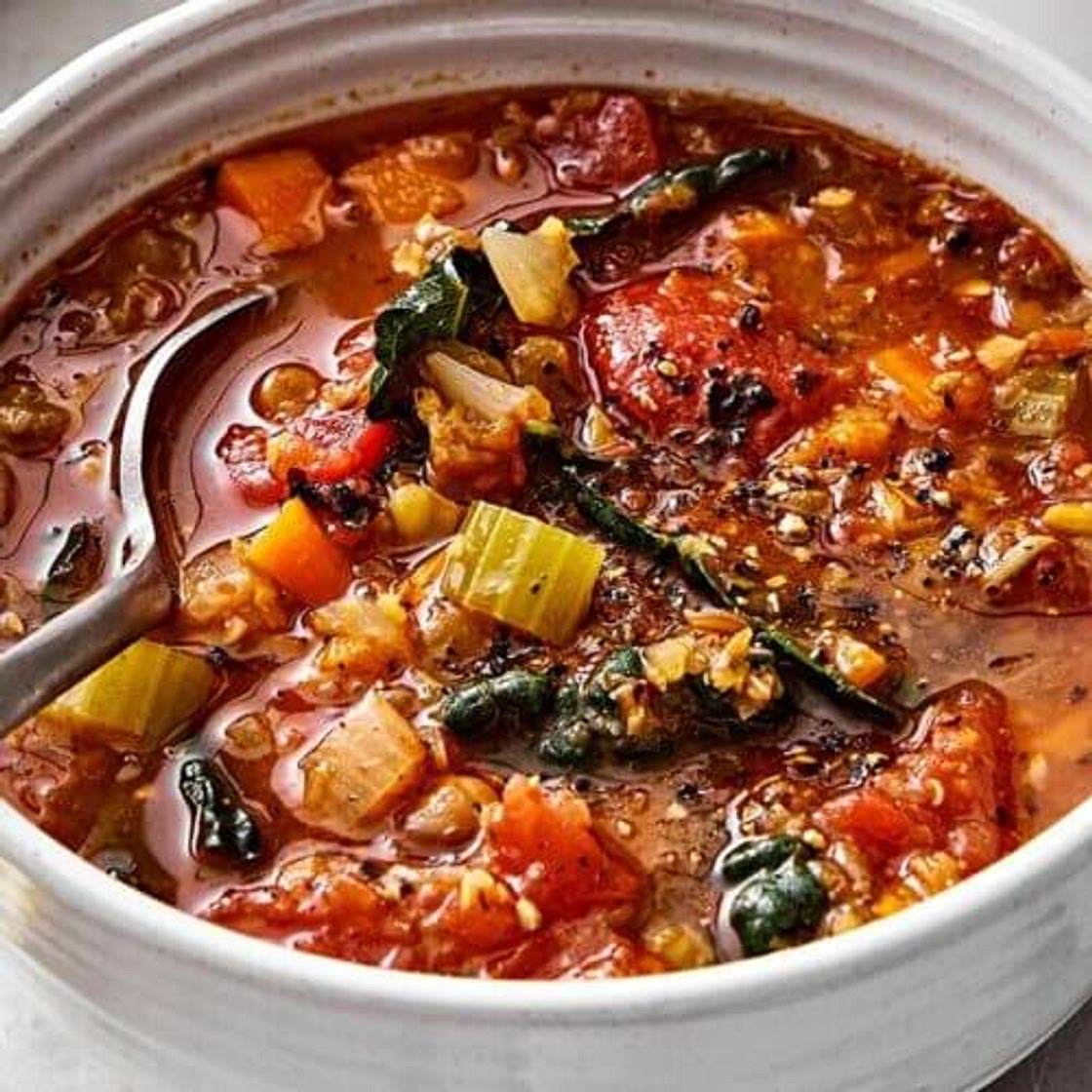 Mediterranean Lentil Soup