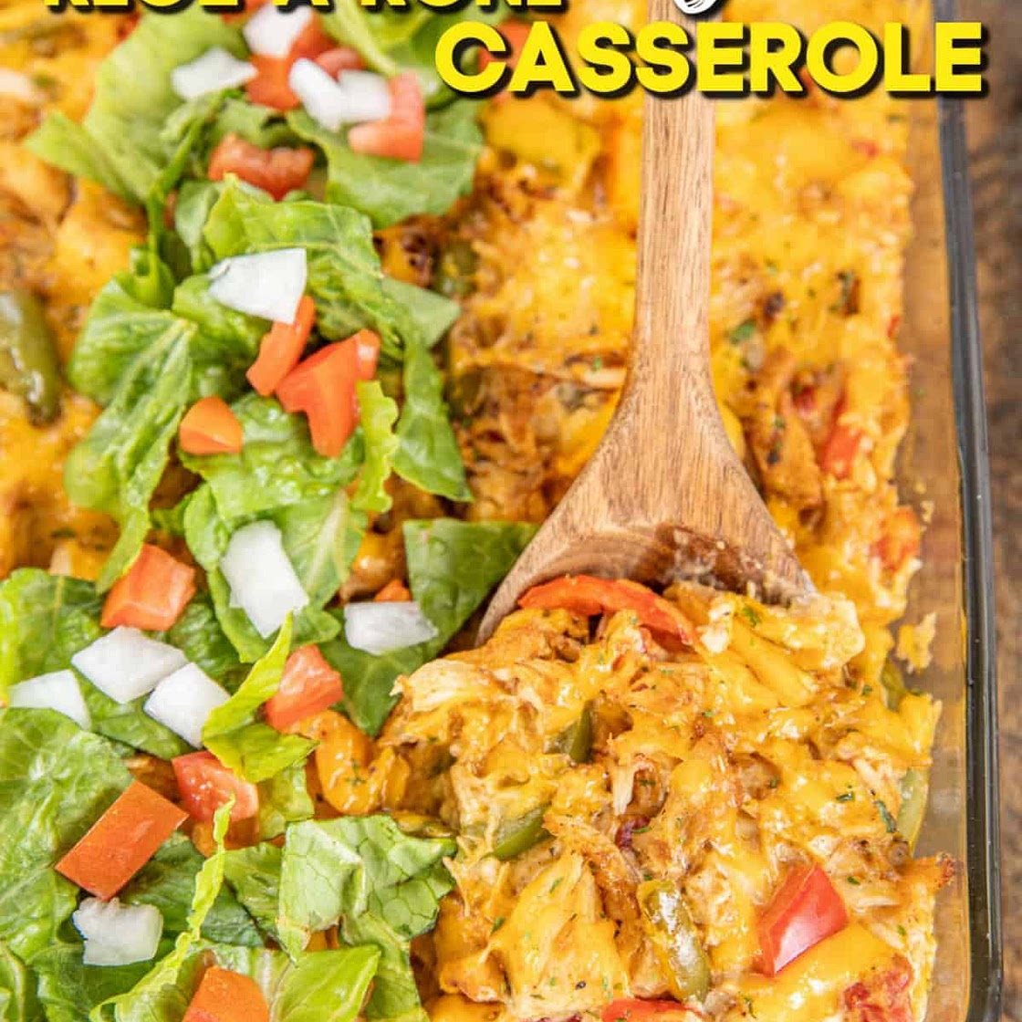 Chicken Fajita Rice-A-Roni Casserole