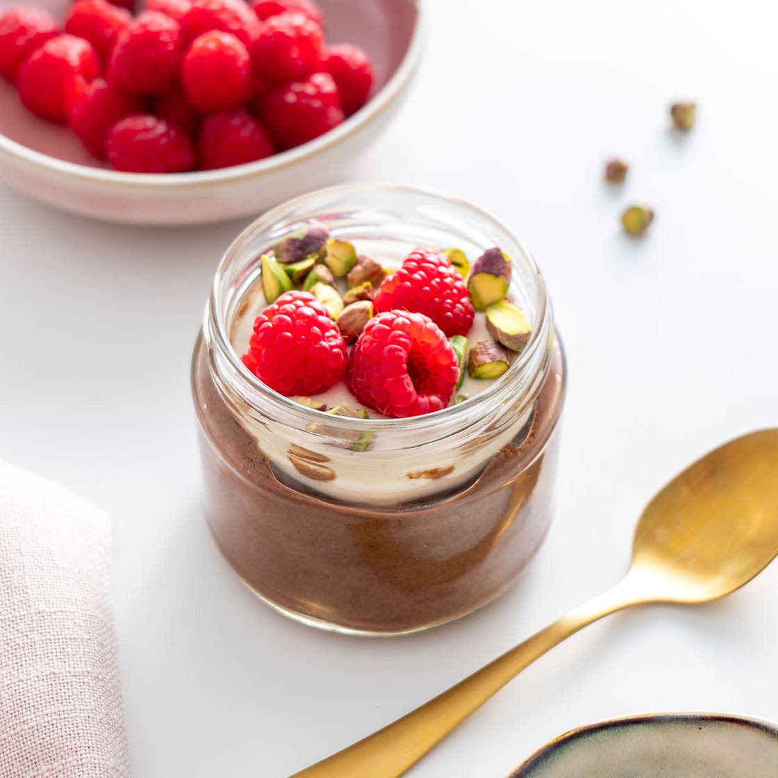 Cacao Blended Chia Pudding