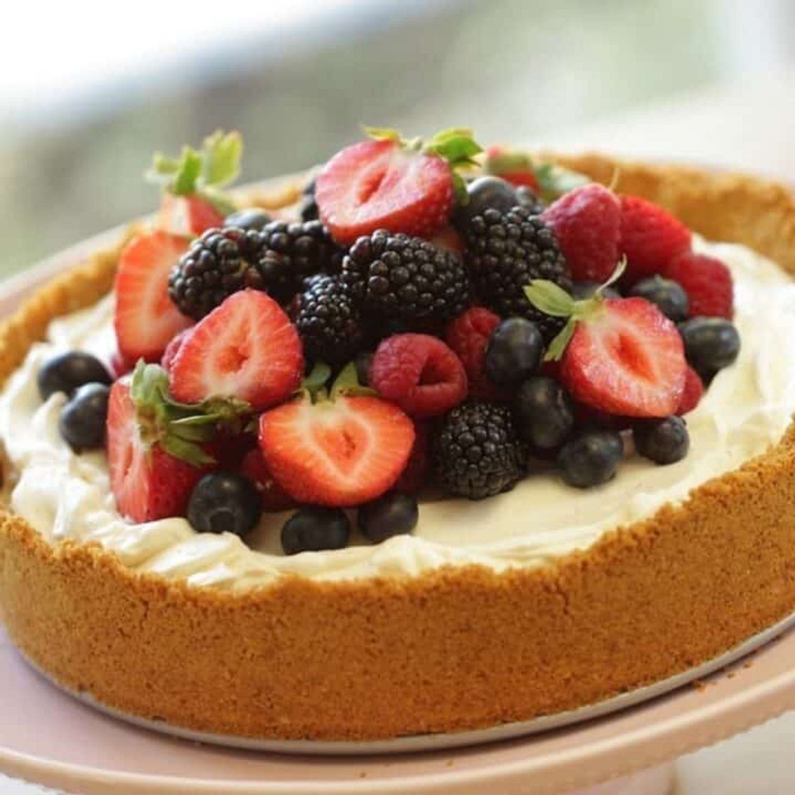 The Easiest No-Bake Cheesecake