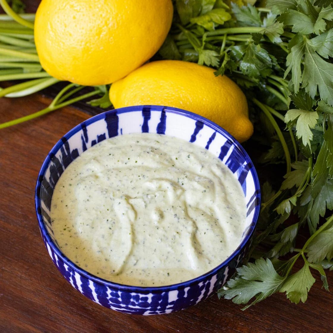 Yogurt Feta Sauce