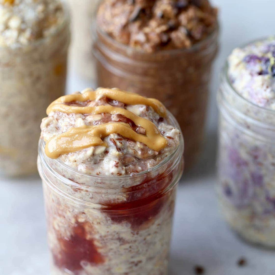 How to Meal Prep 5 Amazing Overnight Oat Jars
