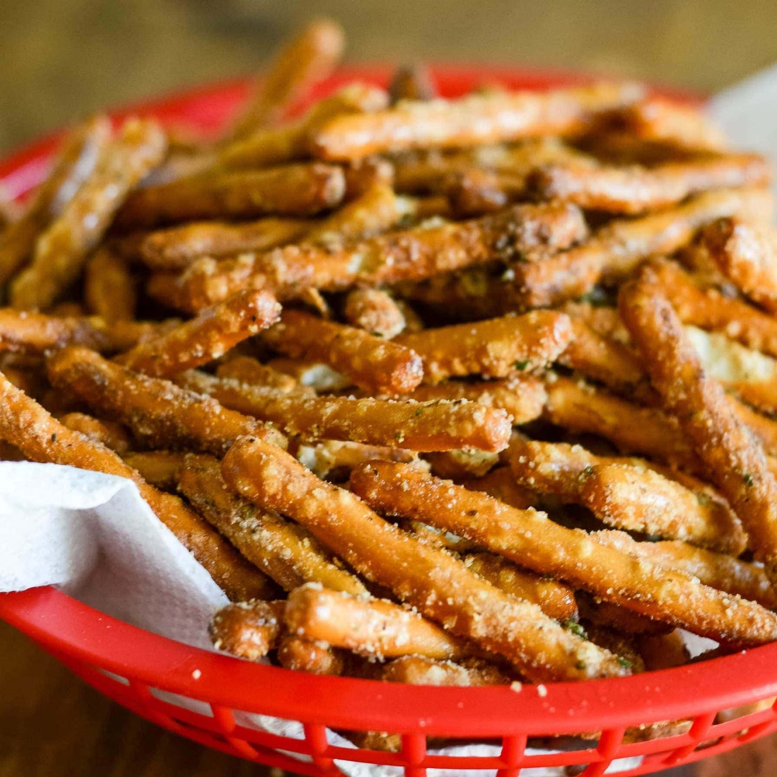 Air Fryer Seasoned Pretzels (Gluten-Free)