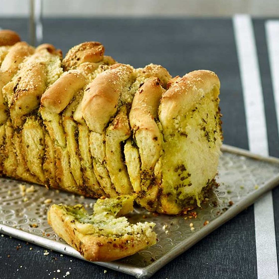 Kräuter-Zupfbrot: Thermomix ® Rezept