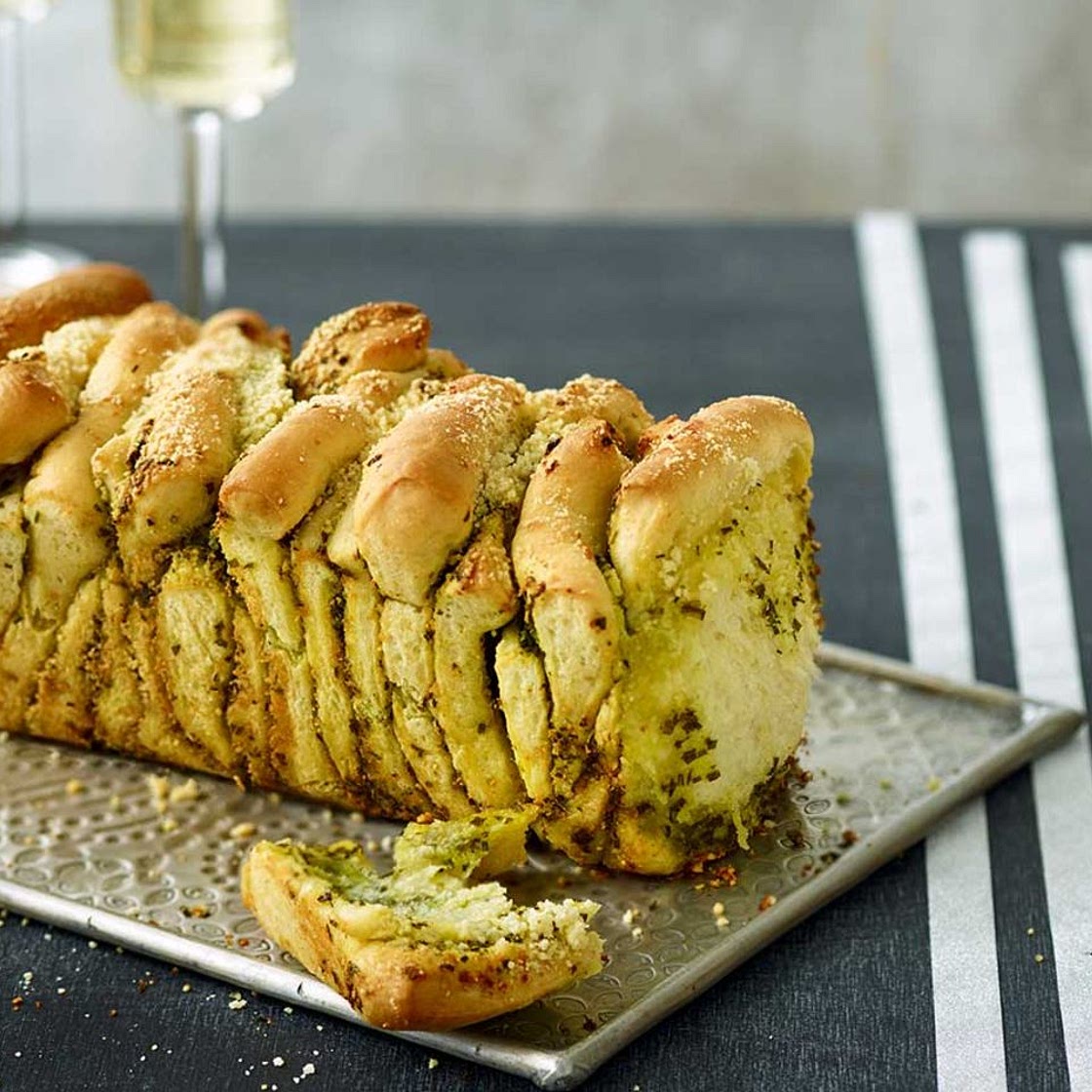 Kräuter-Zupfbrot: Thermomix ® Rezept