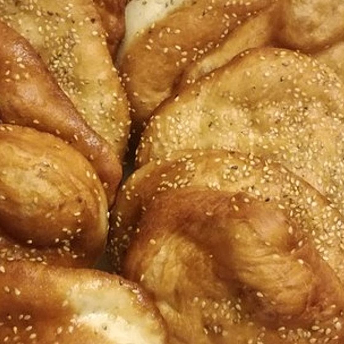 Vietnamesische hohle Sesam-Donuts