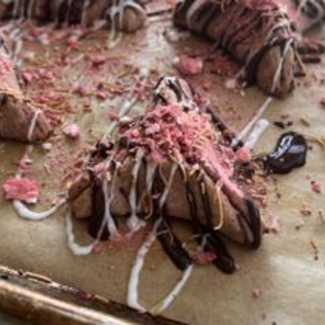 Rainbow Hamantaschen