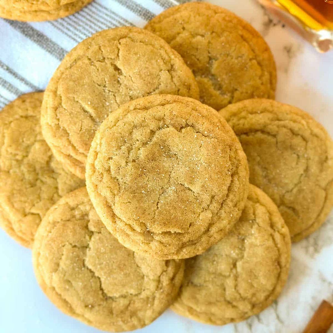 Maple Snickerdoodle Cookies