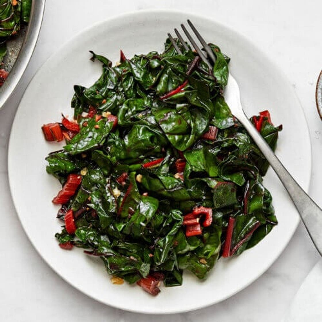 Garlic Sautéed Swiss Chard