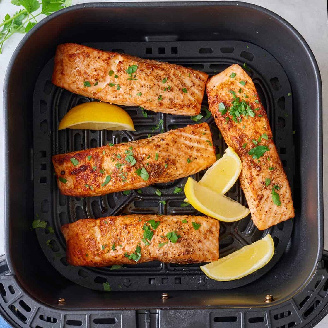 Air Fryer Salmon