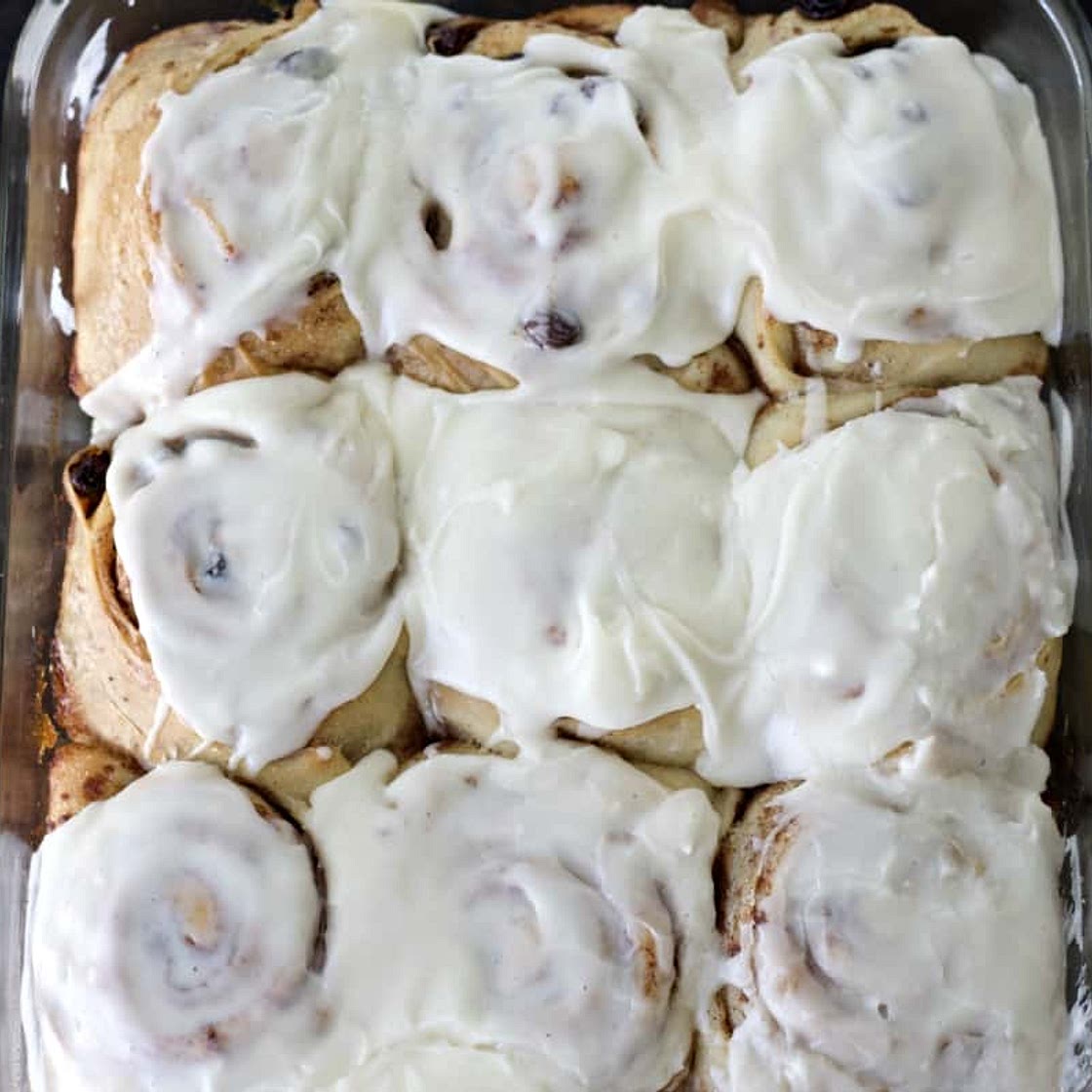 Soft Sourdough Cinnamon Rolls