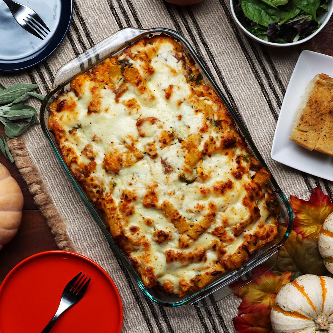 Creamiest Fall Ziti Recipe by Tasty