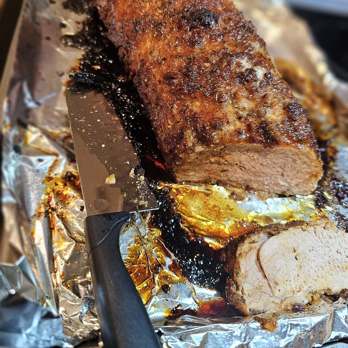 Honey Garlic Pork Loin Roast